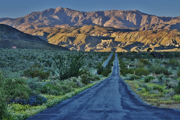 road to the mountains